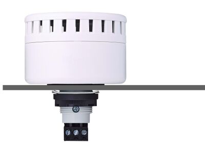 ESG Panel mount buzzer M22 230 V AC IP65 & UL Type 4/4x/13 105 dB 