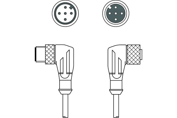 KDS DN-M12-5W-M12-5W-P3-030