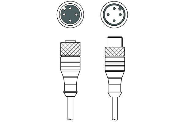 KDS U-M12-4A-M12-4A-P1-020