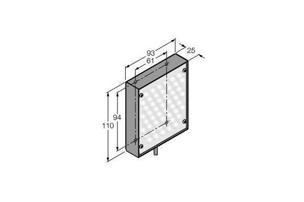 LEDBA80X80W