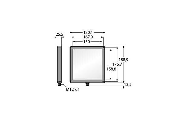 LEDWB150X150PW2-XQ