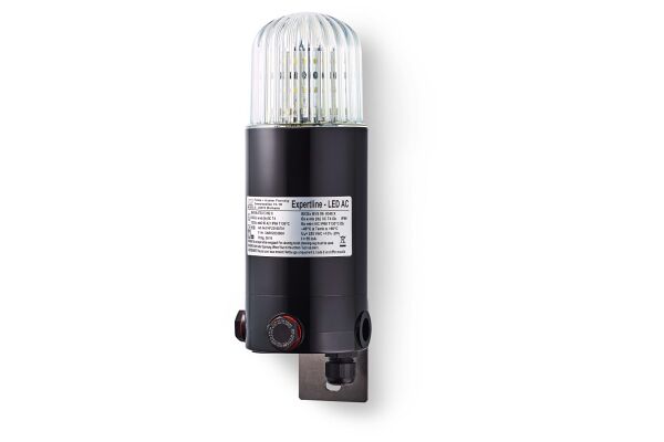 mDD Explosion-proof LED signal beacon clear 230 V AC IP66 