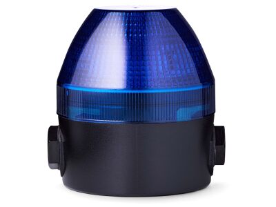 NFS LED strobe/double strobe beacon blue 110-120 V AC IP65, IP67 & UL Type 4/4x/13 