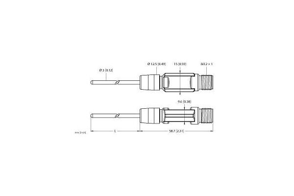 TTM050C-203A-CF-LIUPN-H1140-L100
